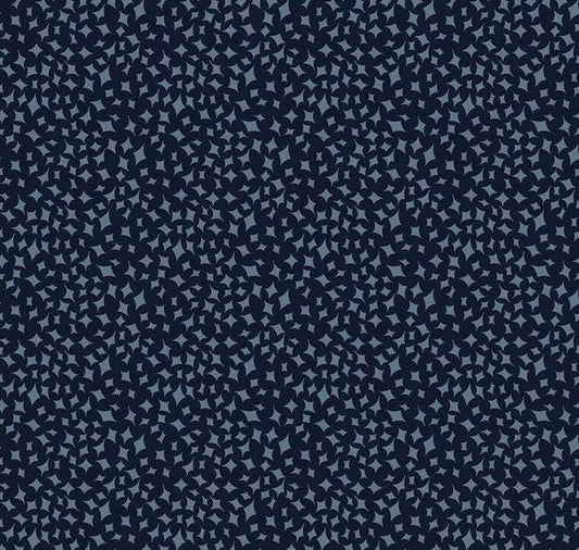 Riley Blake Curated Blooms Fabric Collection Curated Blooms on Point on Midnight Authentic Premium 100% Cotton Quilt Shop Quality Fabrics