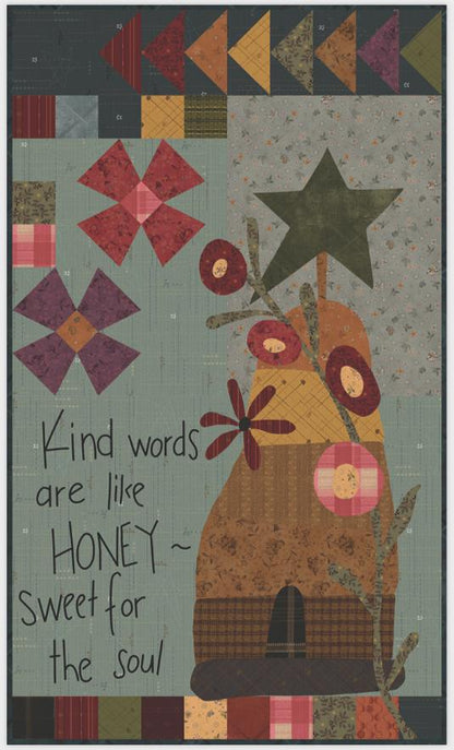 One Sister Janet Rae Nesbit Time For All Seasons Quilt Pattern Book - 7Patterns & Creative Ideas Per Book (Softcover)