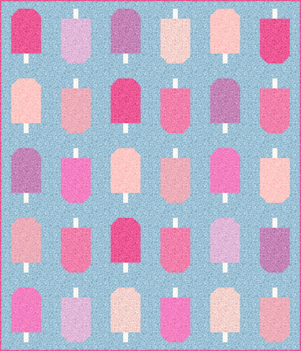 LIMITED EDITION!! Lo and Behold Summer Pop Quilt Kit Featuring Lewis & Irene Bumbleberries Fabric Collection Finished Size: 60"x70"