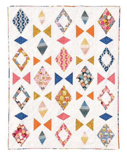 Cotton Street Commons Brighton Beach Quilt Pattern Finished Size: 62”x78”