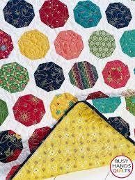 LIMITED EDITION!! Wild Blooms Quilt Kit Featuring Riley Blake Market Street Fabric Collection Finished Size: 54"x72"