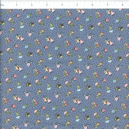 Poppie Cotton Garden Party Fabric Collection Fresh Picked on Night Authentic Premium 100% Cotton Quilt Shop Quality Fabrics