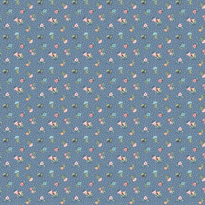 Poppie Cotton Garden Party Fabric Collection Fresh Picked on Night Authentic Premium 100% Cotton Quilt Shop Quality Fabrics