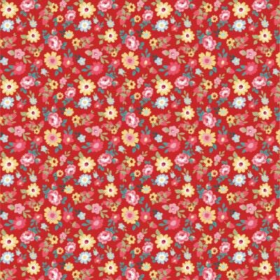 Poppie Cotton Hopscotch & Freckles 24 Piece Fat Quarter Bundle Premium 100% Cotton Quilt Shop Quality Fabrics