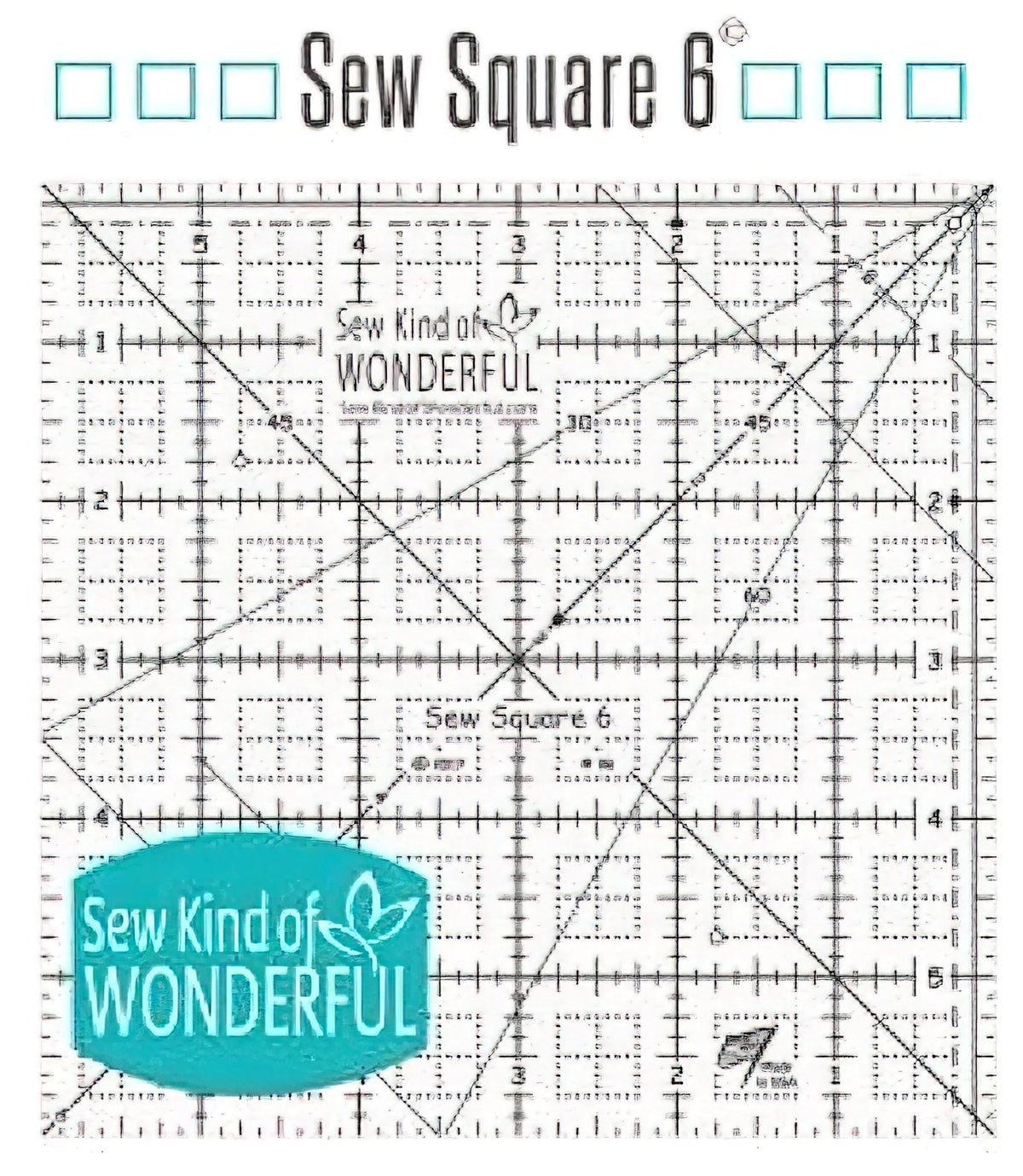 Sew Kind of Wonderful Mod Owls Revival Quilt Pattern #496 Finished Size: 62”x75” (SKW Rulers Sold Separately)