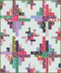 Cotton Street Commons Stonehenge Quilt Pattern Finished Size 60”x72”