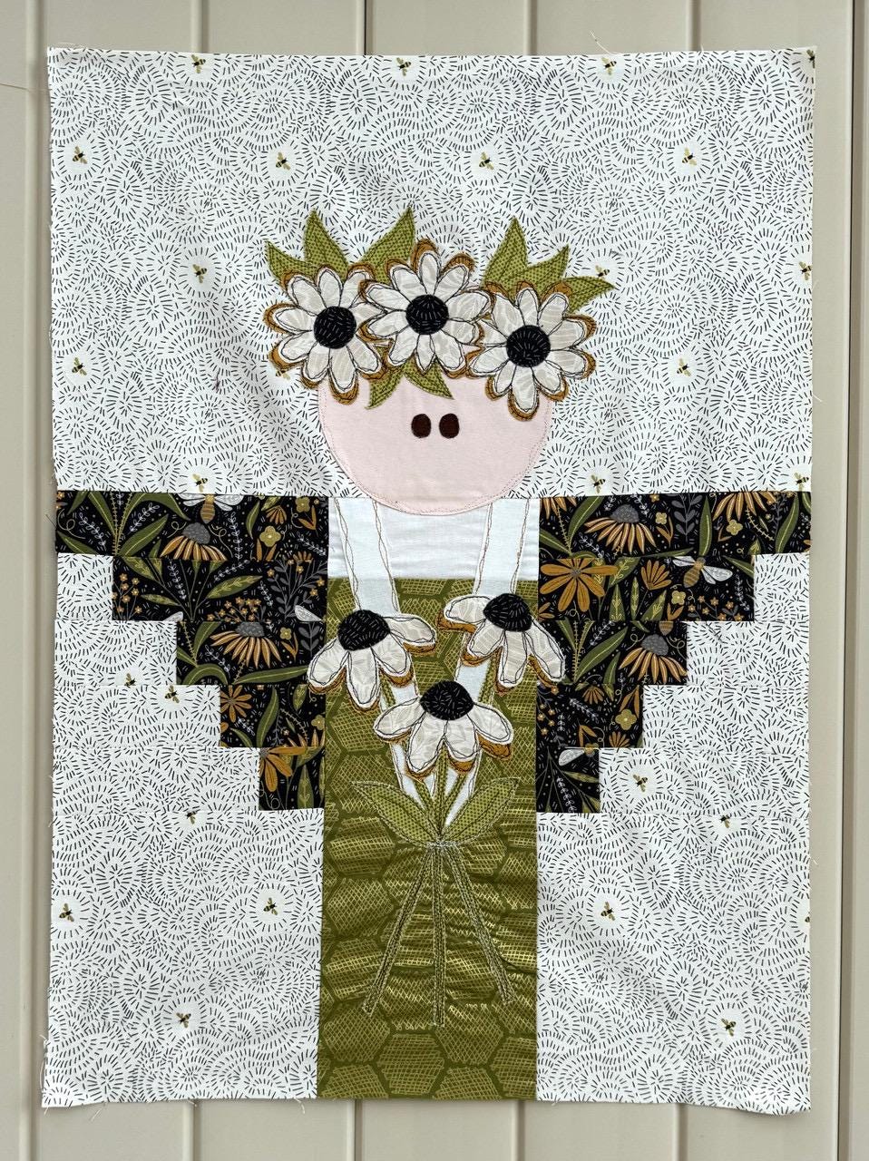 PDF Cotton Street Commons How Does Your Garden Grow Quilt Pattern Finished Size: 72"x80"