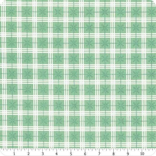 Riley Blake Bee Plaids Fabric Collection Leaf Cozy C12022 Authentic Premium 100% Cotton Quilt Shop Quality Fabrics