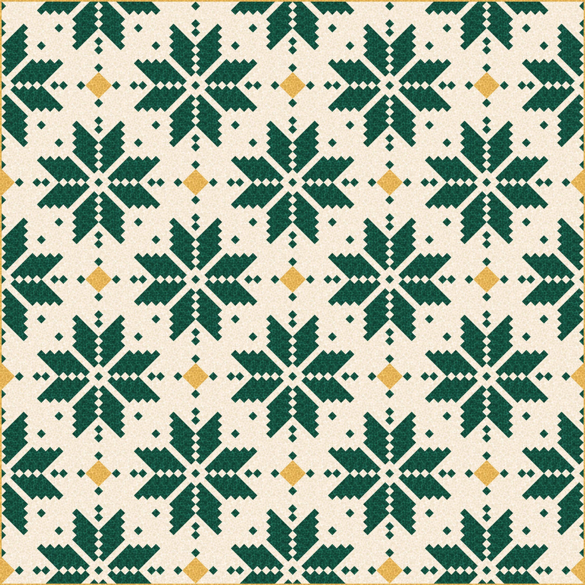 LIMITED EDITION Lo & Behold Knitted Star Quilt Kit Featuring Lewis and Irene Bumbleberries Fabric Collection (Throw and Bed Sizes Available)