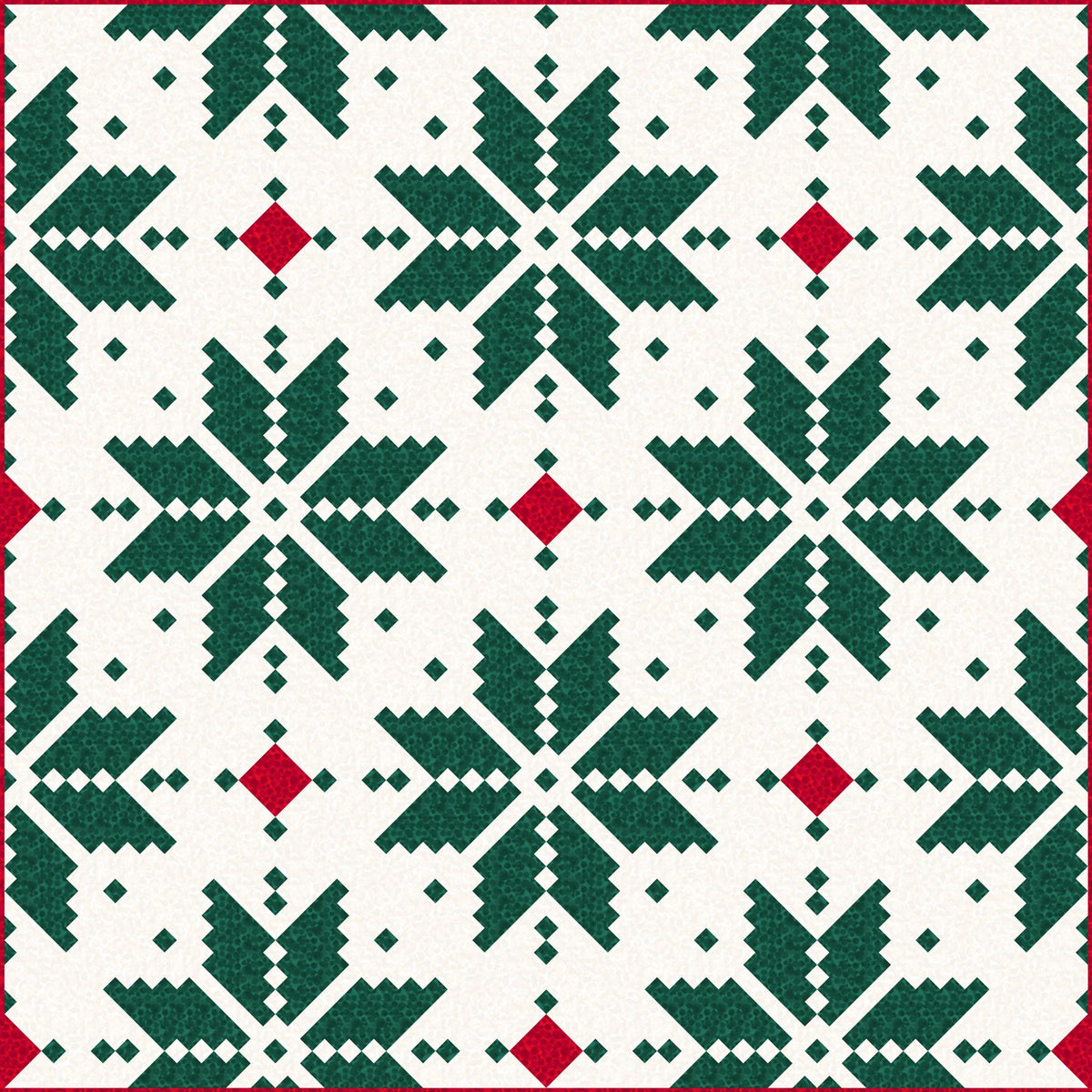LIMITED EDITION Lo & Behold Knitted Star Quilt Kit Featuring Lewis and Irene Bumbleberries Fabric Collection (Throw and Bed Sizes Available)