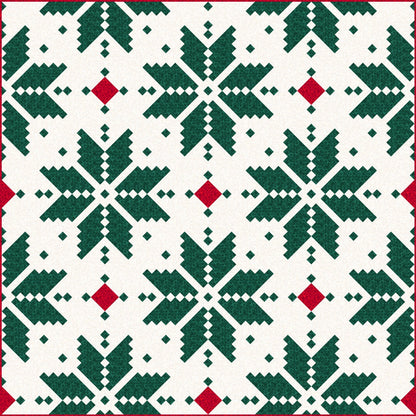LIMITED EDITION Lo & Behold Knitted Star Quilt Kit Featuring Lewis and Irene Bumbleberries Fabric Collection (Throw and Bed Sizes Available)