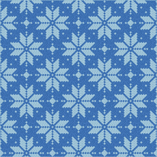 LIMITED EDITION Lo & Behold Knitted Star Quilt Kit Featuring Lewis and Irene Bumbleberries Fabric Collection (Throw and Bed Sizes Available)