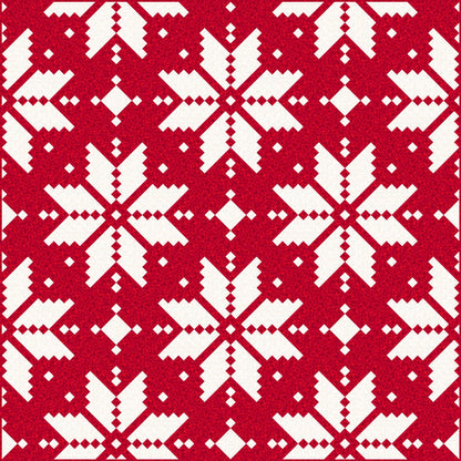 LIMITED EDITION Lo & Behold Knitted Star Quilt Kit Featuring Lewis and Irene Bumbleberries Fabric Collection (Throw and Bed Sizes Available)