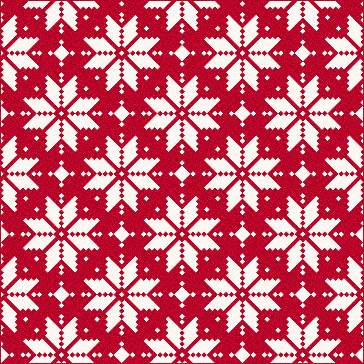 LIMITED EDITION Lo & Behold Knitted Star Quilt Kit Featuring Lewis and Irene Bumbleberries Fabric Collection (Throw and Bed Sizes Available)