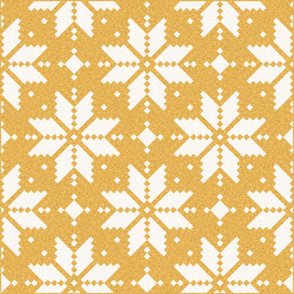 LIMITED EDITION Lo & Behold Knitted Star Quilt Kit Featuring Lewis and Irene Bumbleberries Fabric Collection (Throw and Bed Sizes Available)