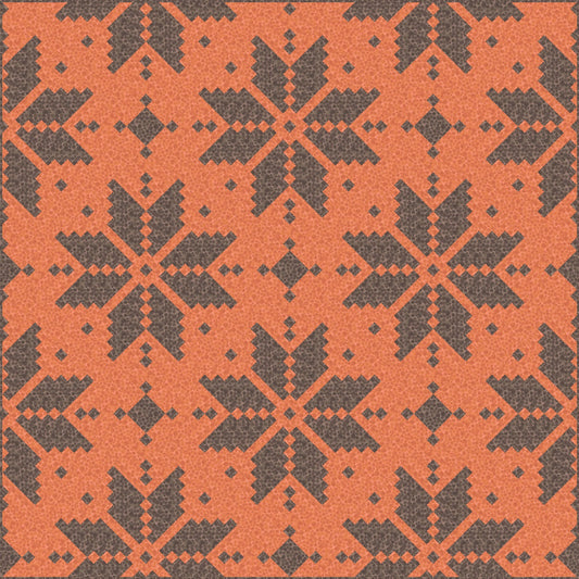 LIMITED EDITION Lo & Behold Knitted Star Quilt Kit Featuring Lewis and Irene Bumbleberries Fabric Collection (Throw and Bed Sizes Available)