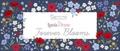 LIMITED EDITION Lo & Behold Knitted Star Quilt Kit Featuring Lewis and Irene Forever Blooms Fabric Collection 62"x62"