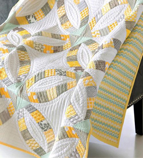 Sew Kind of Wonderful Metro Rings Quilt Pattern Finished Size 57”x76”