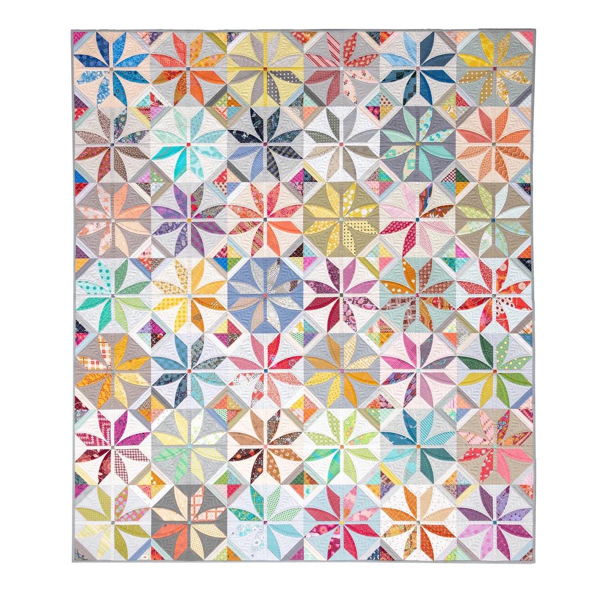 Sew Kind of Wonderful Posh Penelope Quilt Pattern Finished Size 69”x80”