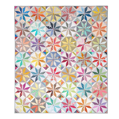 Sew Kind of Wonderful Posh Penelope Quilt Pattern Finished Size 69”x80”