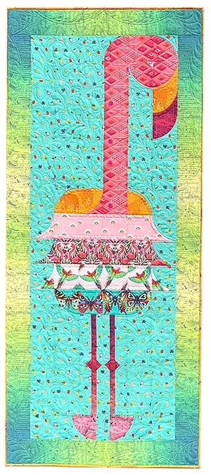 Sew Kind of Wonderful Dreamy Dan Quilt Pattern Finished Size 28”x63”