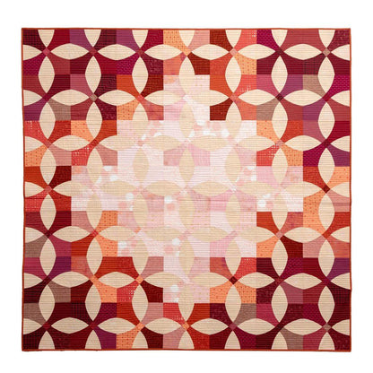 Sew Kind of Wonderful Posh Snowball Quilt Pattern Finished Size 61”x75”