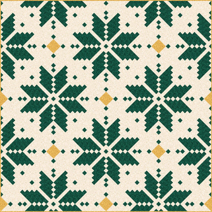 LIMITED EDITION Lo & Behold Knitted Star Quilt Kit Featuring Lewis and Irene Bumbleberries Fabric Collection (Throw and Bed Sizes Available)