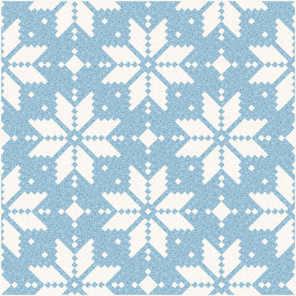 LIMITED EDITION Lo & Behold Knitted Star Quilt Kit Featuring Lewis and Irene Bumbleberries Fabric Collection (Throw and Bed Sizes Available)