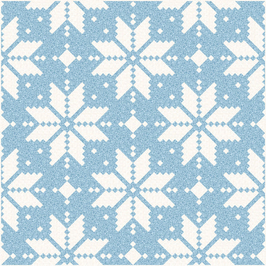 LIMITED EDITION Lo & Behold Knitted Star Quilt Kit Featuring Lewis and Irene Bumbleberries Fabric Collection (Throw and Bed Sizes Available)