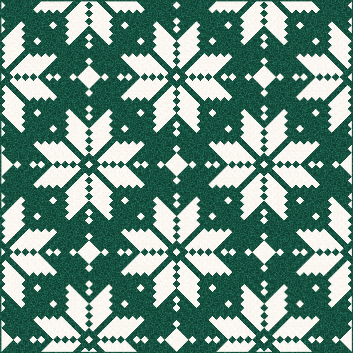LIMITED EDITION Lo & Behold Knitted Star Quilt Kit Featuring Lewis and Irene Bumbleberries Fabric Collection (Throw and Bed Sizes Available)