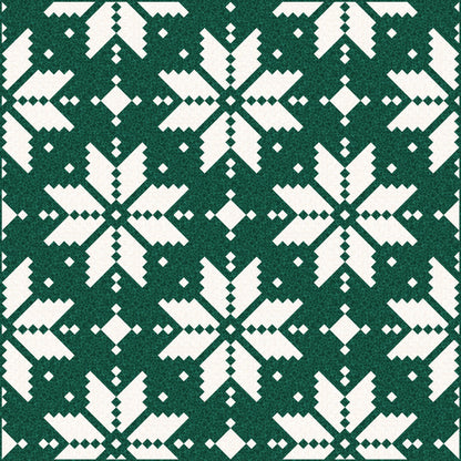 LIMITED EDITION Lo & Behold Knitted Star Quilt Kit Featuring Lewis and Irene Bumbleberries Fabric Collection (Throw and Bed Sizes Available)