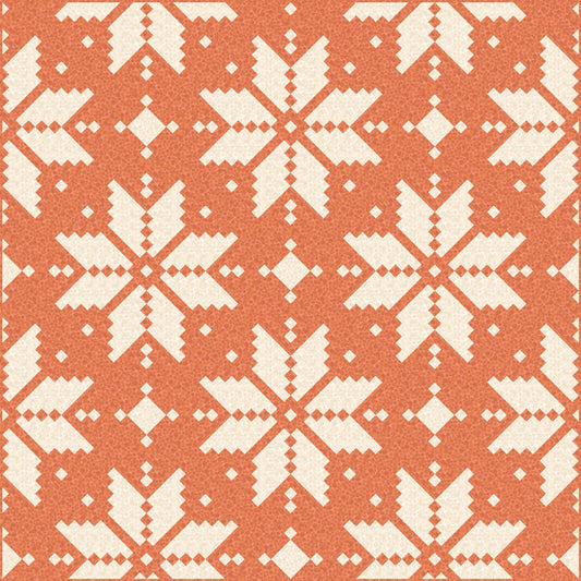 LIMITED EDITION Lo & Behold Knitted Star Quilt Kit Featuring Lewis and Irene Bumbleberries Fabric Collection (Throw and Bed Sizes Available)