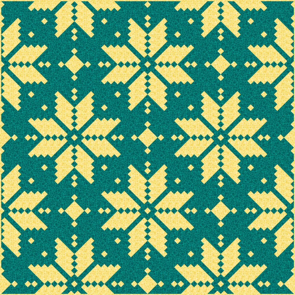 LIMITED EDITION Lo & Behold Knitted Star Quilt Kit Featuring Lewis and Irene Bumbleberries Fabric Collection (Throw and Bed Sizes Available)