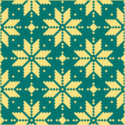 LIMITED EDITION Lo & Behold Knitted Star Quilt Kit Featuring Lewis and Irene Bumbleberries Fabric Collection (Throw and Bed Sizes Available)