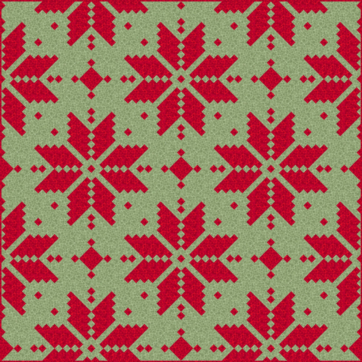 LIMITED EDITION Lo & Behold Knitted Star Quilt Kit Featuring Lewis and Irene Bumbleberries Fabric Collection (Throw and Bed Sizes Available)