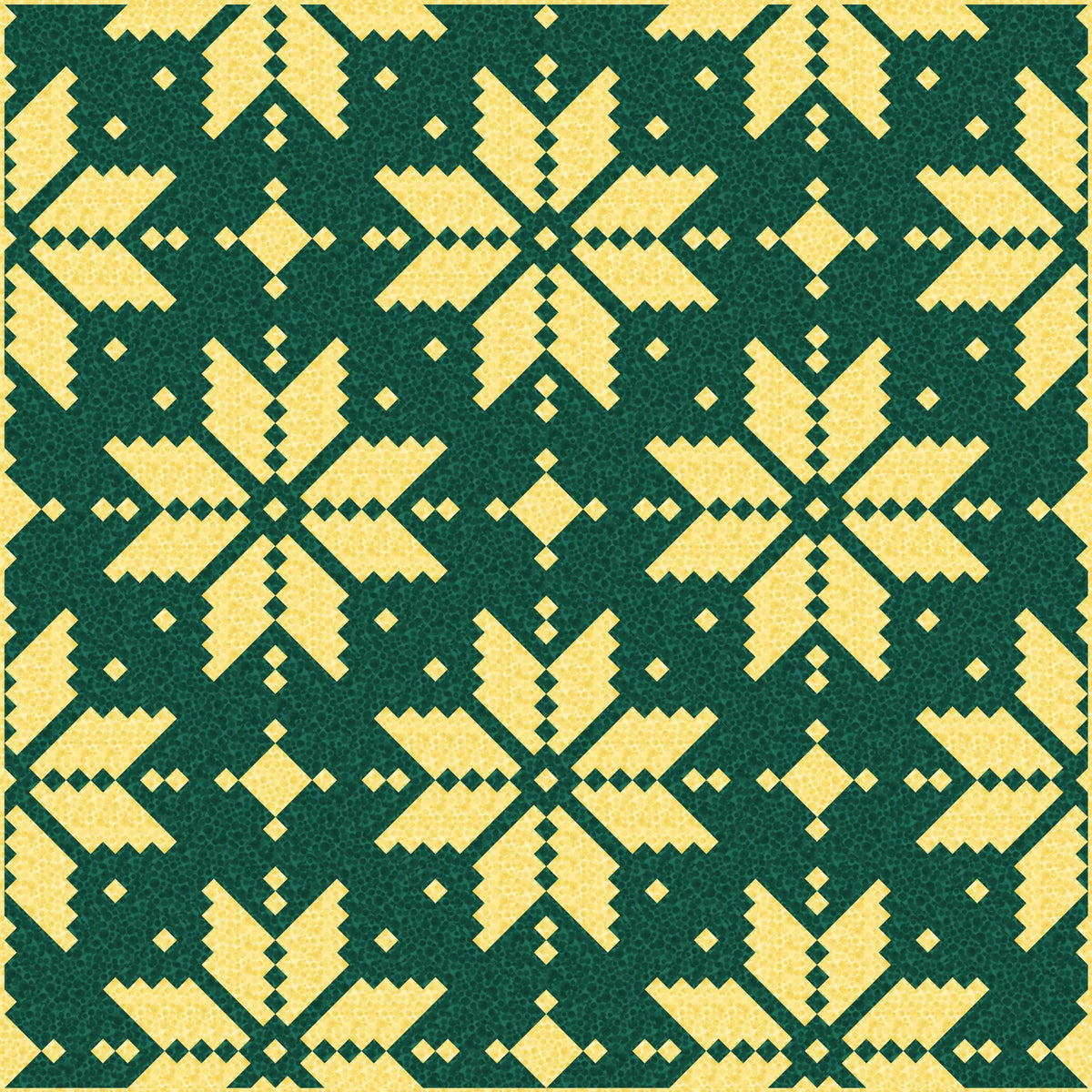 LIMITED EDITION Lo & Behold Knitted Star Quilt Kit Featuring Lewis and Irene Bumbleberries Fabric Collection (Throw and Bed Sizes Available)
