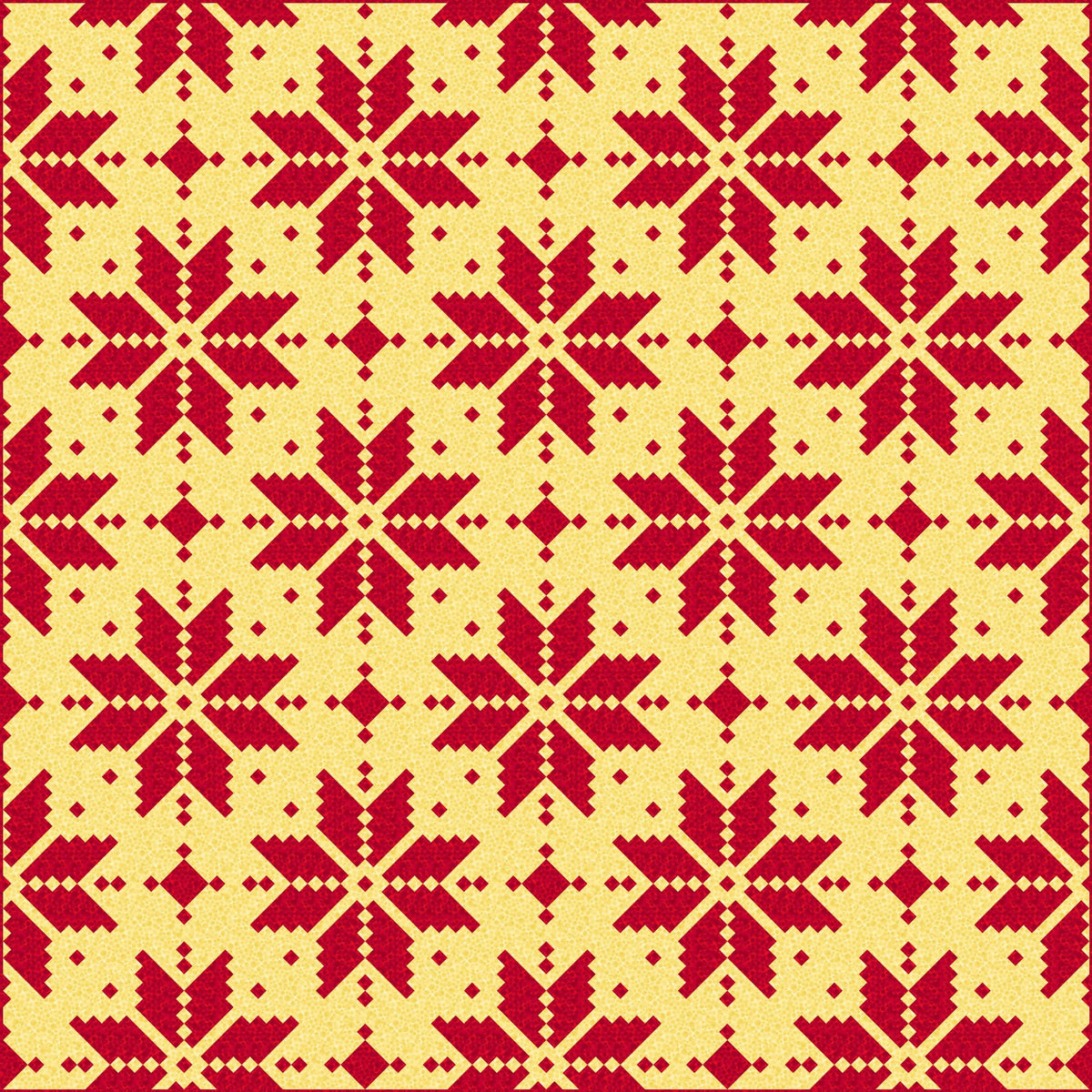 LIMITED EDITION Lo & Behold Knitted Star Quilt Kit Featuring Lewis and Irene Bumbleberries Fabric Collection (Throw and Bed Sizes Available)