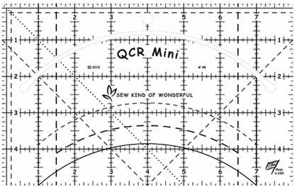 Sew Kind of Wonderful Mini Quick Curve Ruler 5”x8”