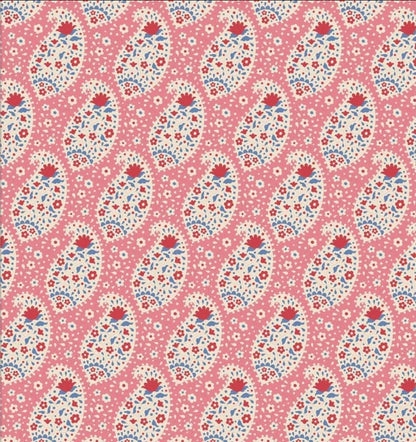 LAST BOLT! Tilda Jubilee Fabric Collection Teardrop Pink Authentic Premium 100% Cotton Fabrics
