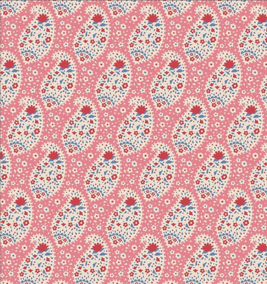 LAST BOLT! Tilda Jubilee Fabric Collection Teardrop Pink Authentic Premium 100% Cotton Fabrics