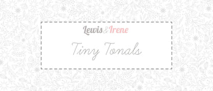 Lewis & Irene Tiny Tonals Fabric Collection Snowflakes on Cream Authentic Premium 100% Cotton Fabric TT31B