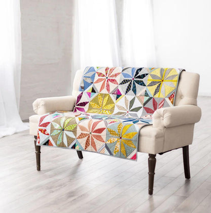 Sew Kind of Wonderful Posh Penelope Quilt Pattern Finished Size 69”x80”
