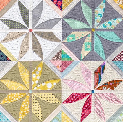 Sew Kind of Wonderful Posh Penelope Quilt Pattern Finished Size 69”x80”