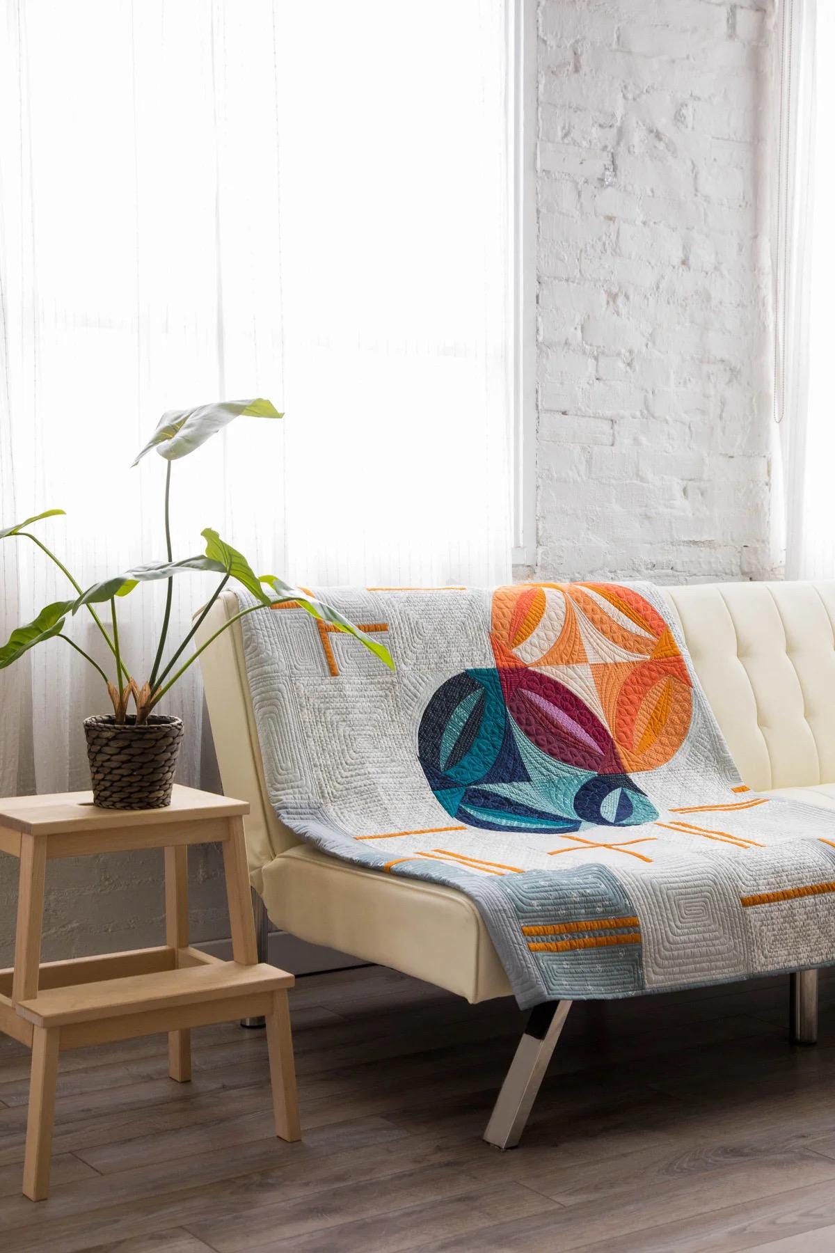 Sew Kind of Wonderful Rings Revival Quilt Pattern Finished Size 57”x57”