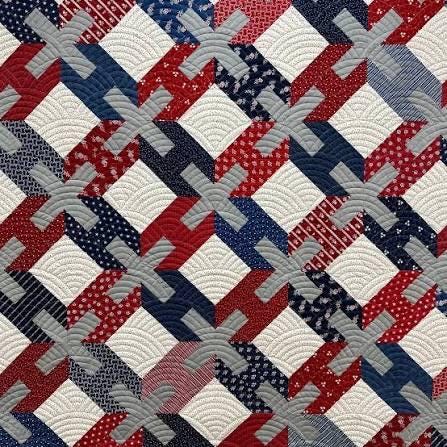 Doug Leko Antler Quilt Designs Edgeworth Quilt Pattern (Opt Foundation Paper Sold Separately)