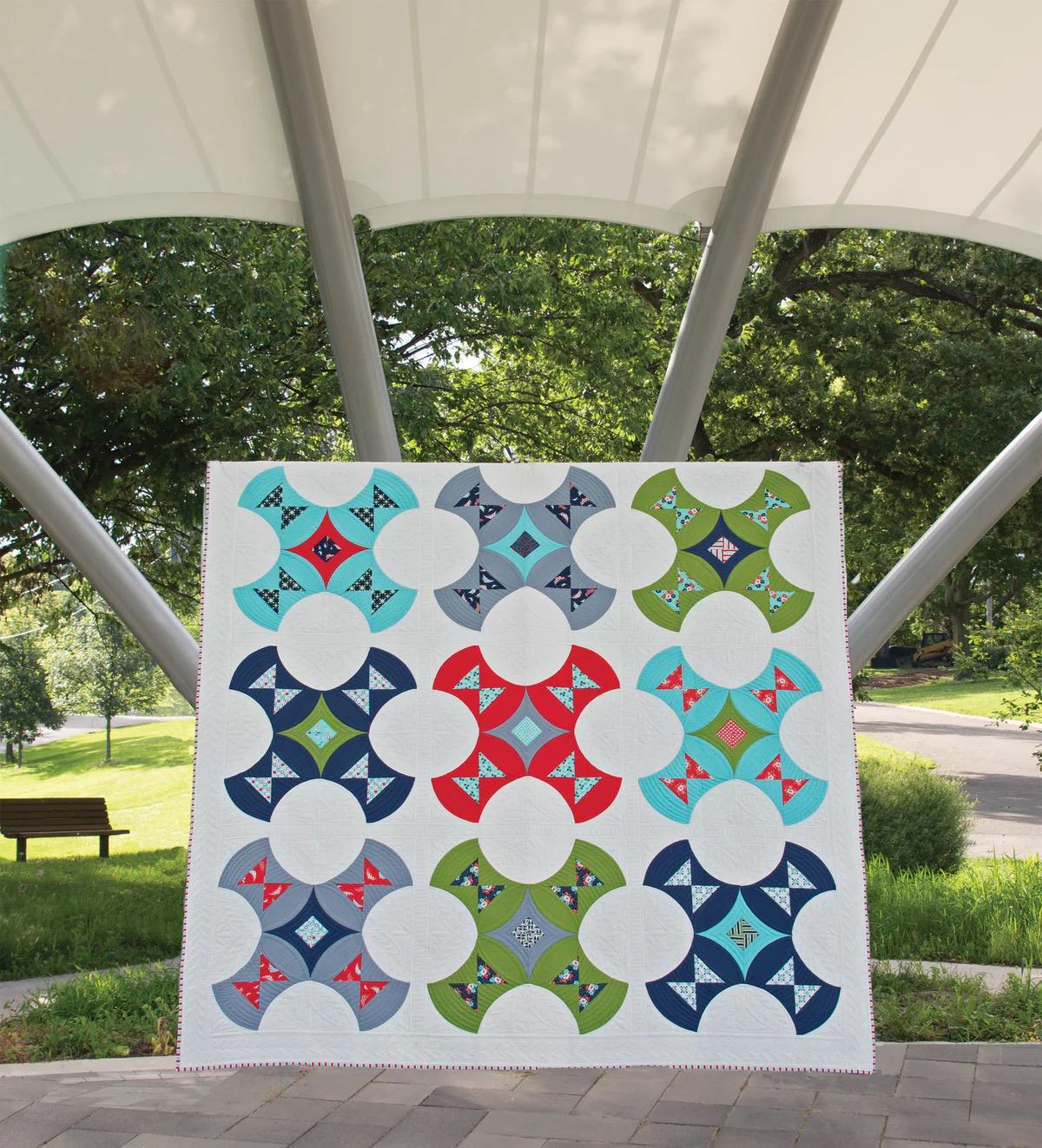 Sew Kind of Wonderful One Wonderful Curve Quilt Pattern Book (includes 12 patterns)