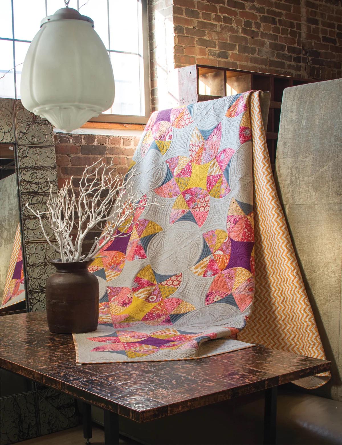 Sew Kind of Wonderful One Wonderful Curve Quilt Pattern Book (includes 12 patterns)