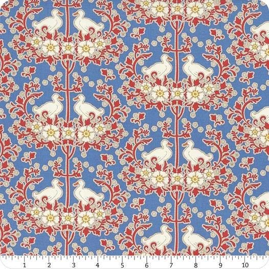 Tilda Jubilee Fabric Collection Duck Nest Blue