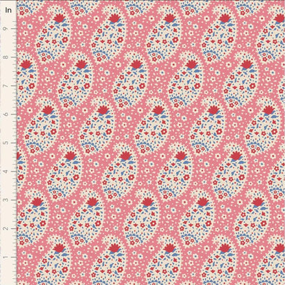 LAST BOLT! Tilda Jubilee Fabric Collection Teardrop Pink Authentic Premium 100% Cotton Fabrics