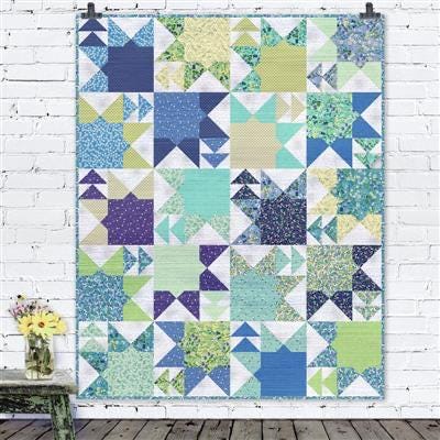 Doug Leko Antler Quilt Designs Crown & Anchor Quilt Pattern - 3 Size Variations Per Pattern